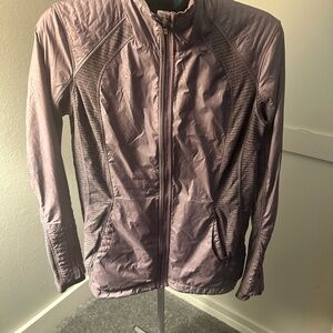 lululemon athletica Mauve Full-Zip Bomber Jacket